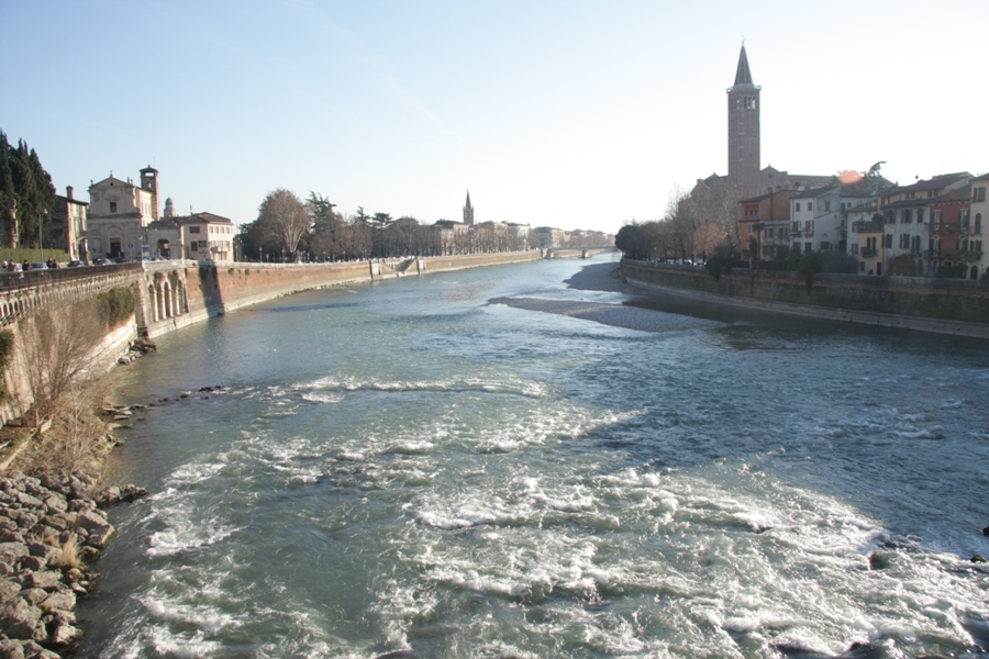 Il fiume Adige - The Adige river